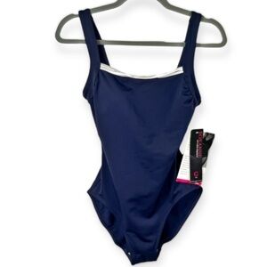 Roxanne RX Perfection Fit One Piece Swimsuit C Cup Navy